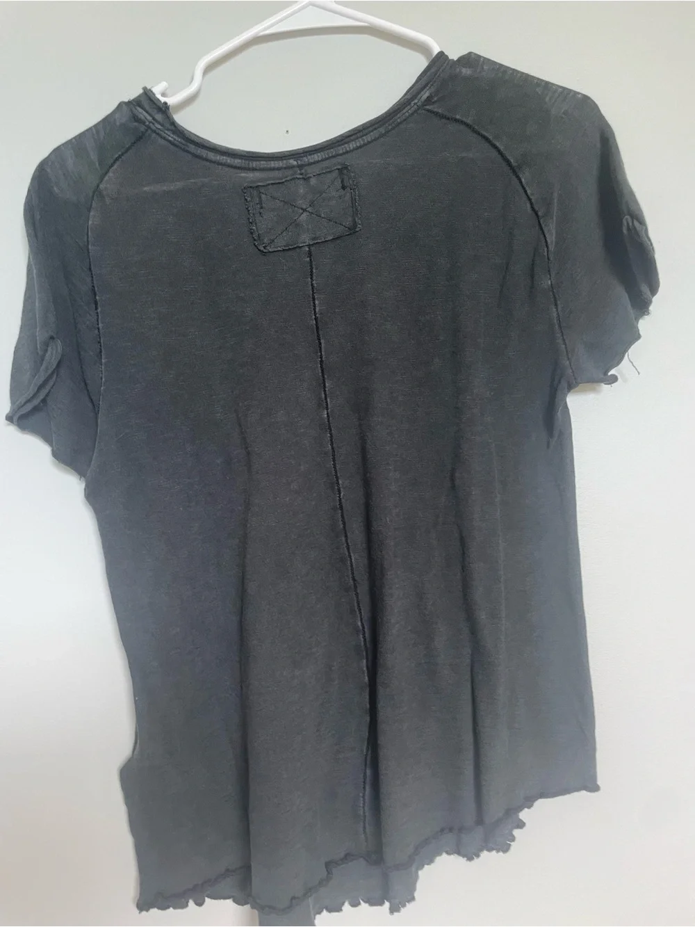 Women’s Black Short Sleeve Crewneck Shirt - Picture 6 of 12